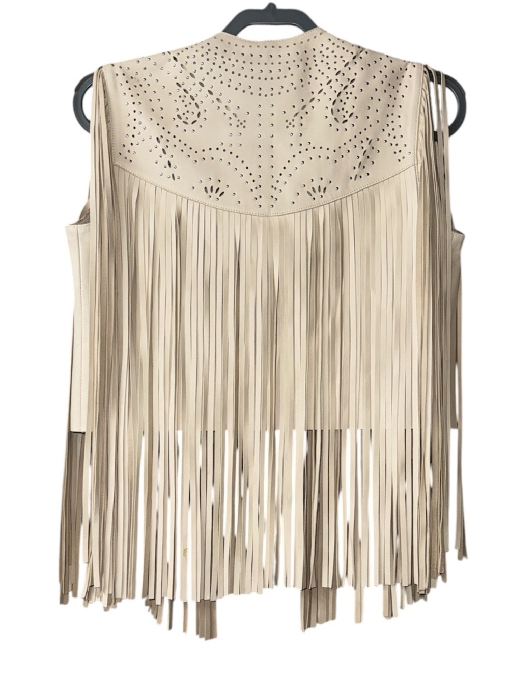 ALLSAINTS  Elias Astral Leather Vest XS - Picture 6 of 8